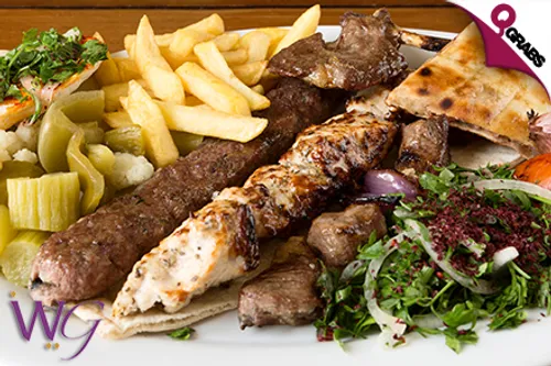 For QR90 Dine on Your Choice of Authentic Lebanese Cuisine from Wafi Gourmet! (QR180 Value)